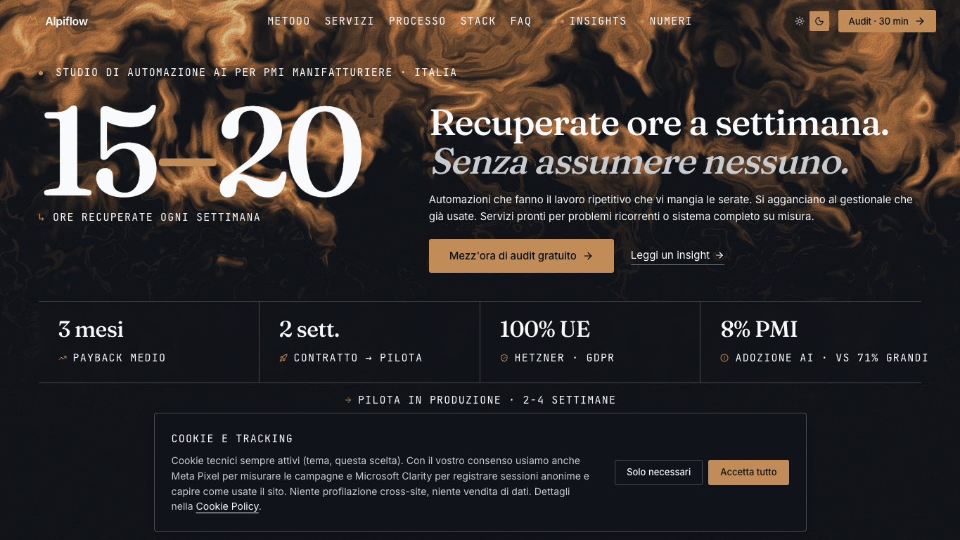 Alpiflow screenshot