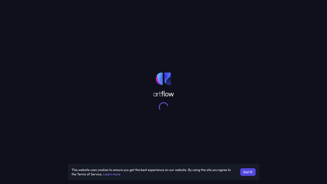 Artflow.ai screenshot