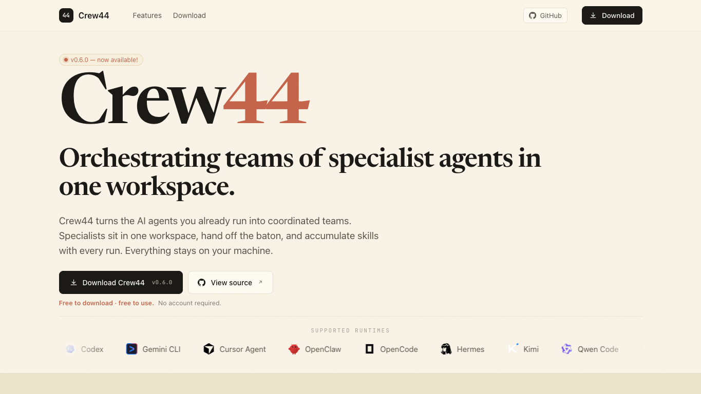 Crew44 screenshot
