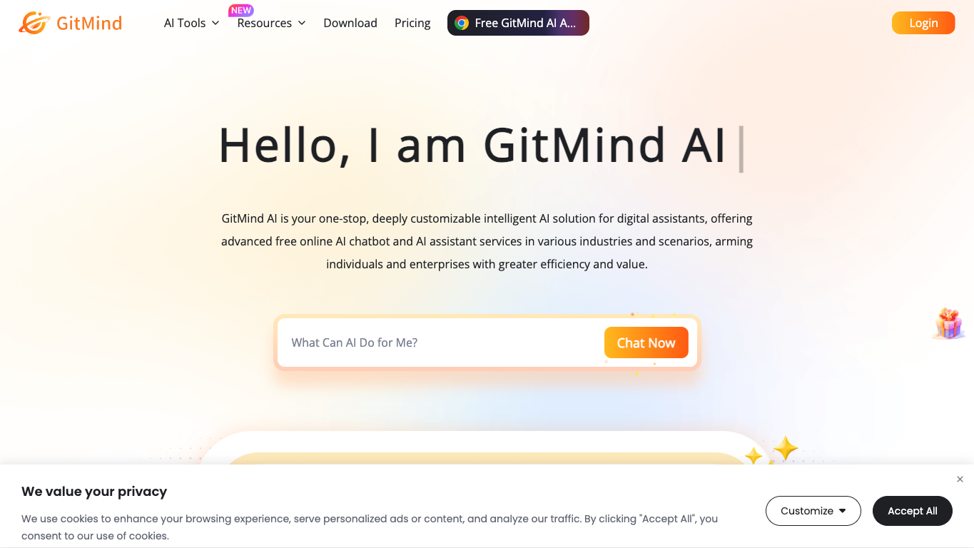 GitMind screenshot