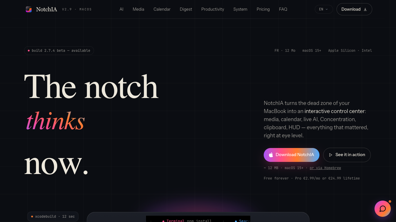 NotchIA screenshot