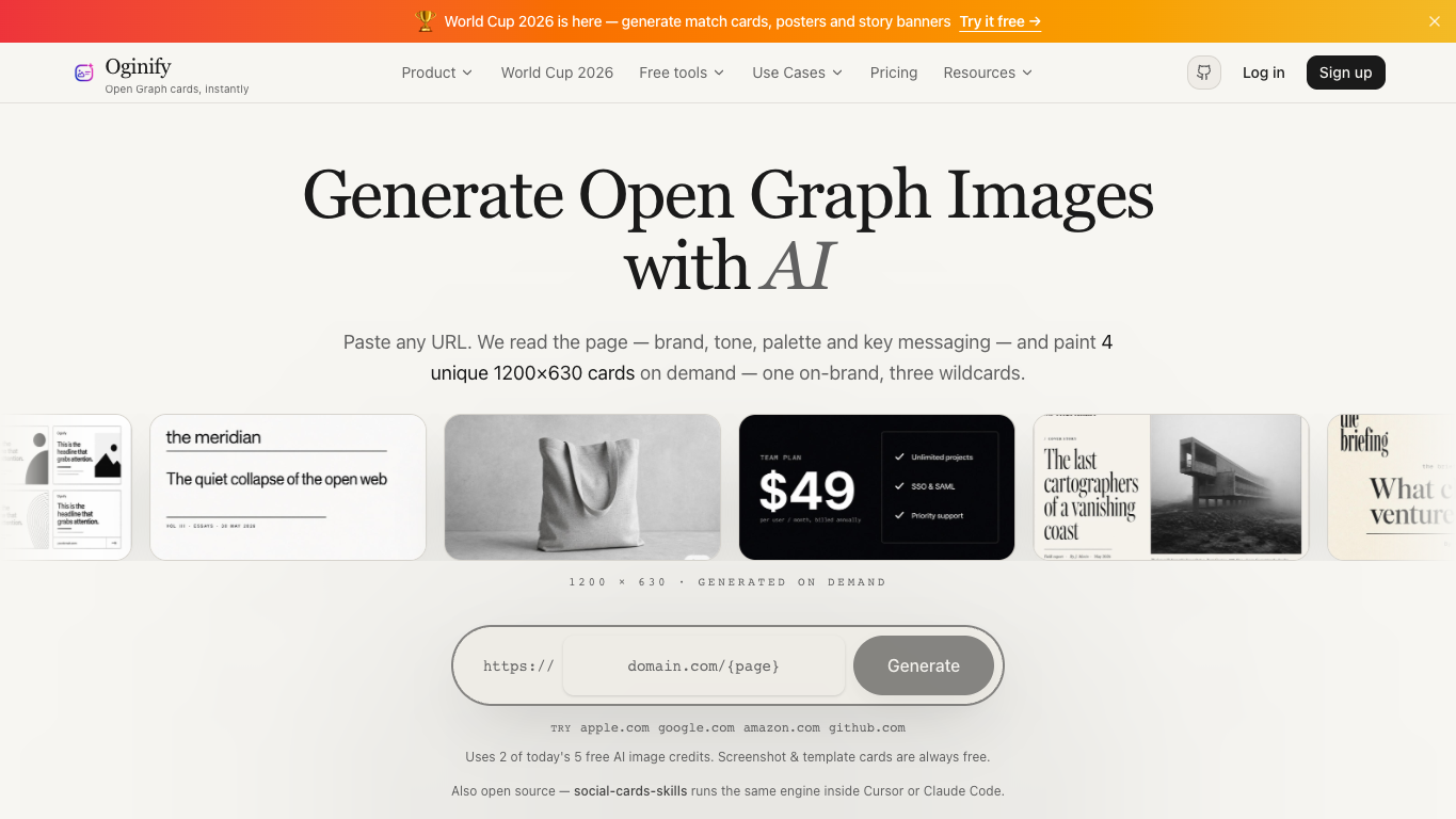 Oginify screenshot
