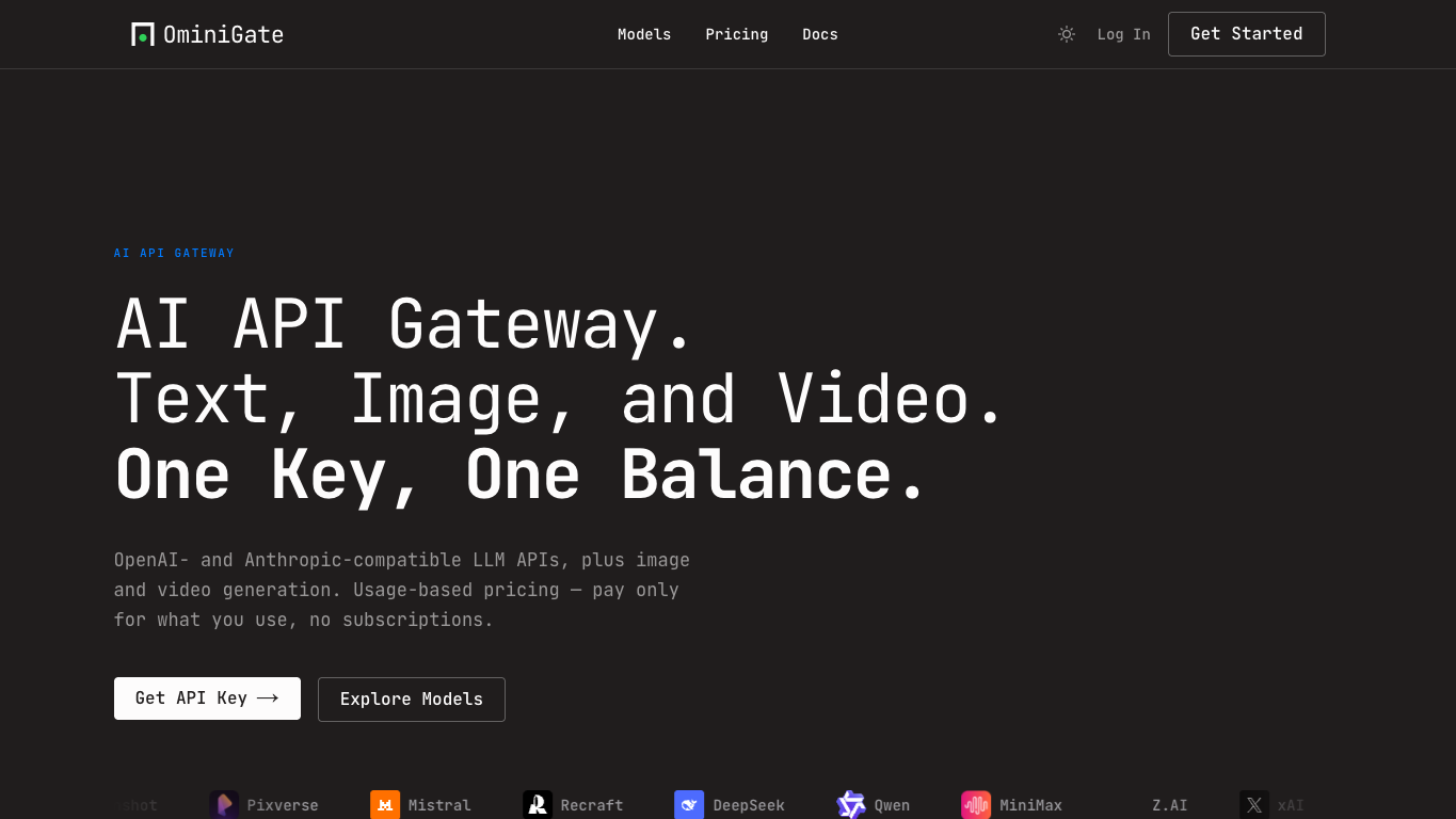 OminiGate screenshot