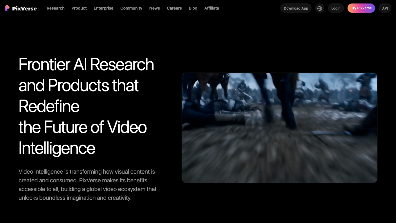 PixVerse screenshot