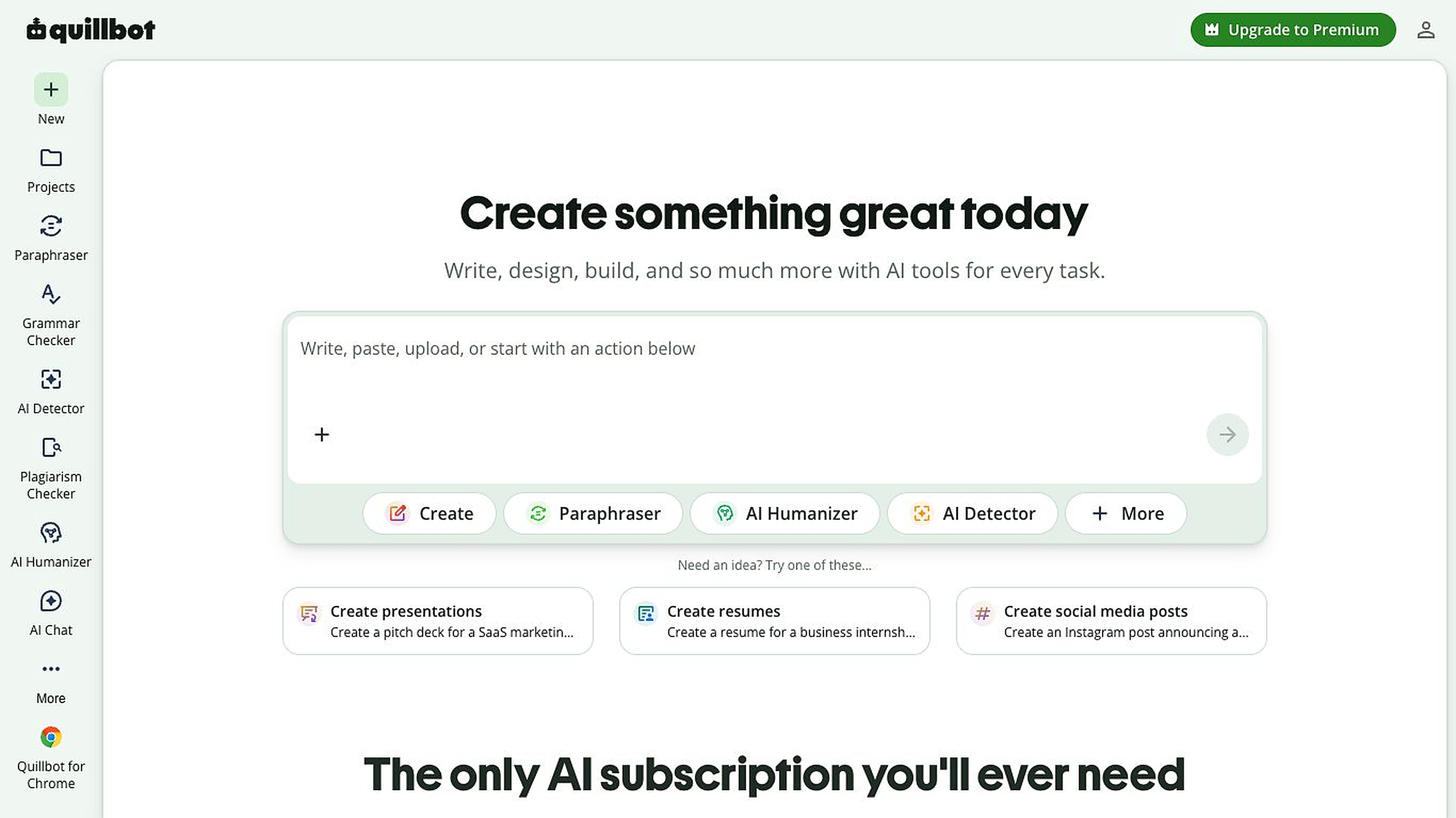 QuillBot screenshot