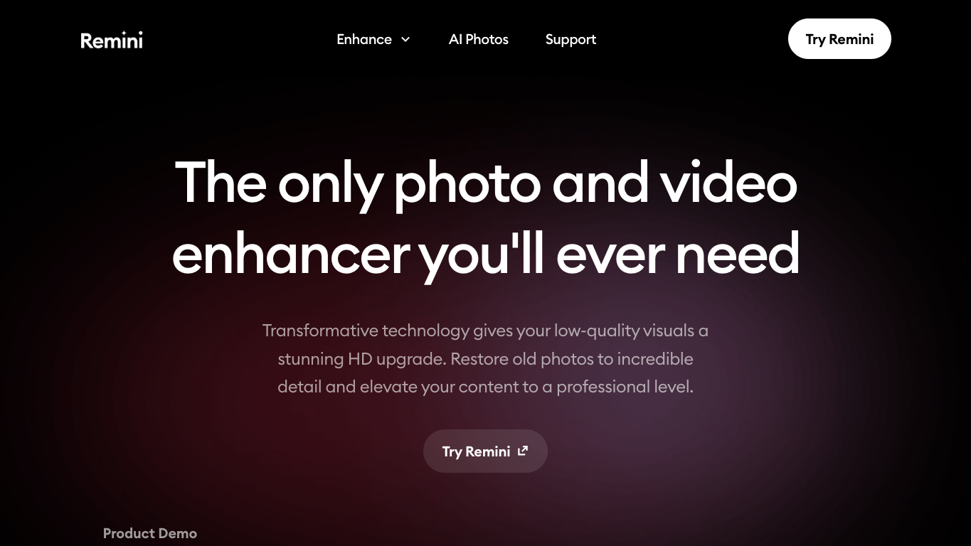 Remini screenshot