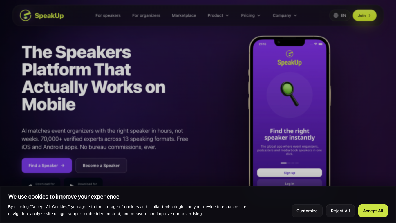 SpeakUp screenshot
