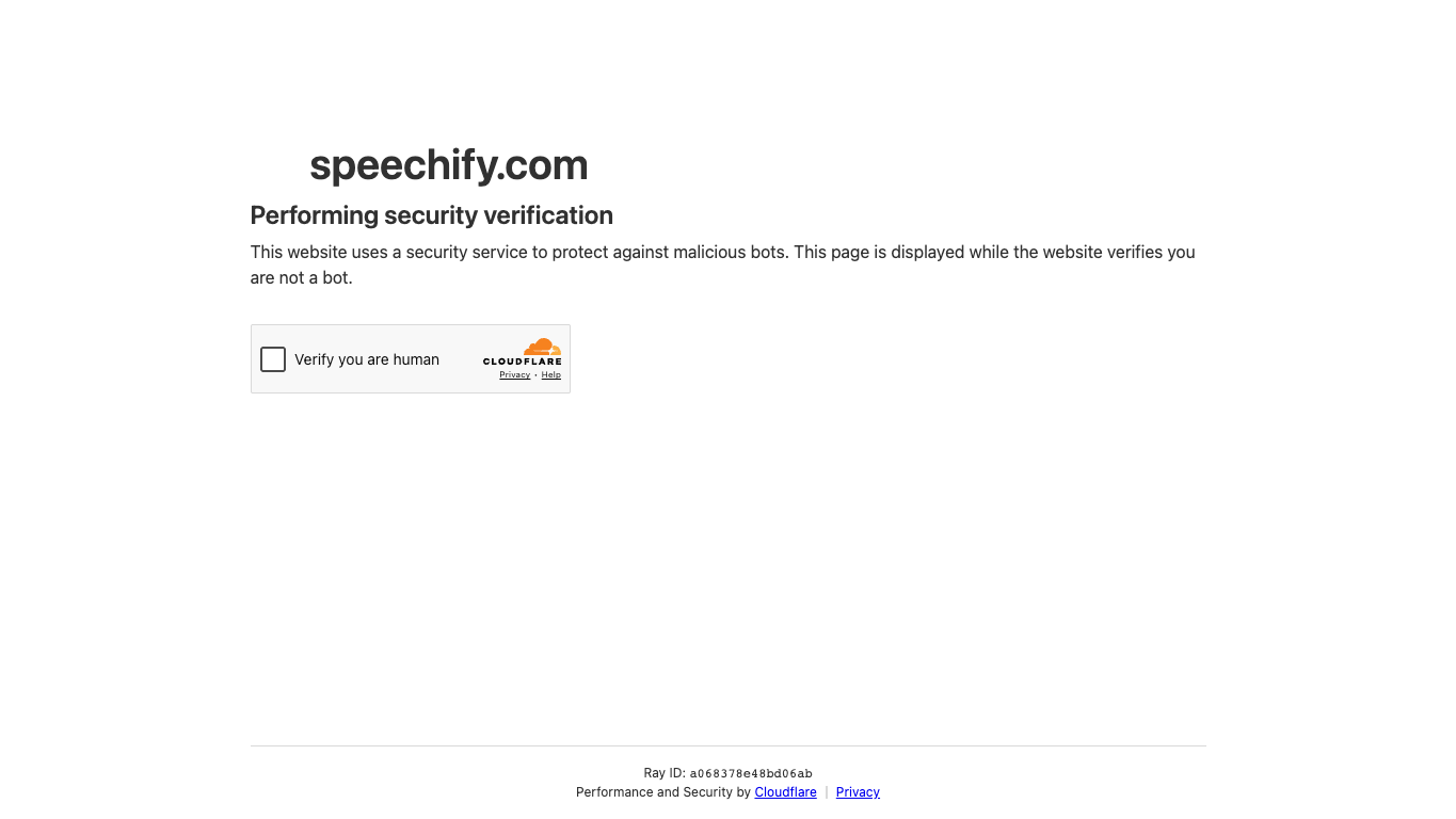Speechify screenshot