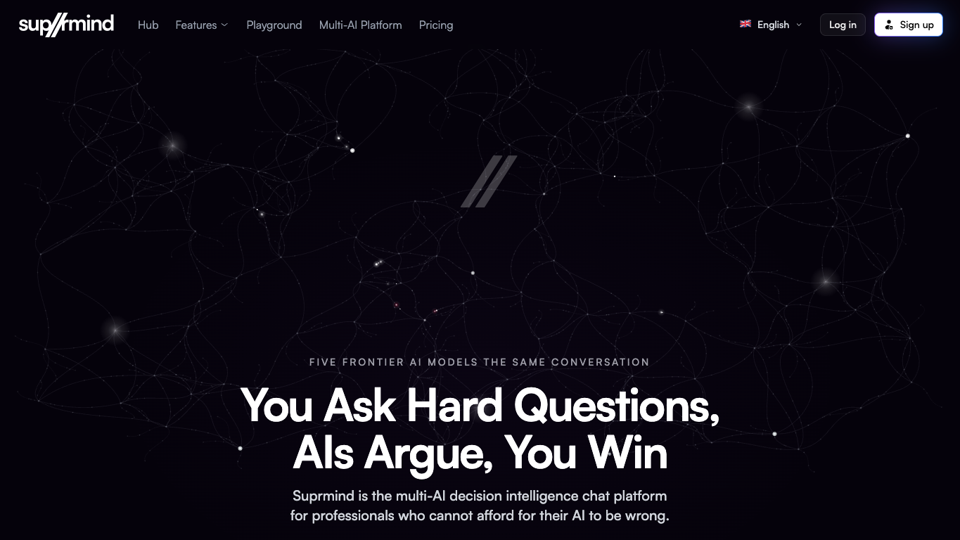 Suprmind screenshot