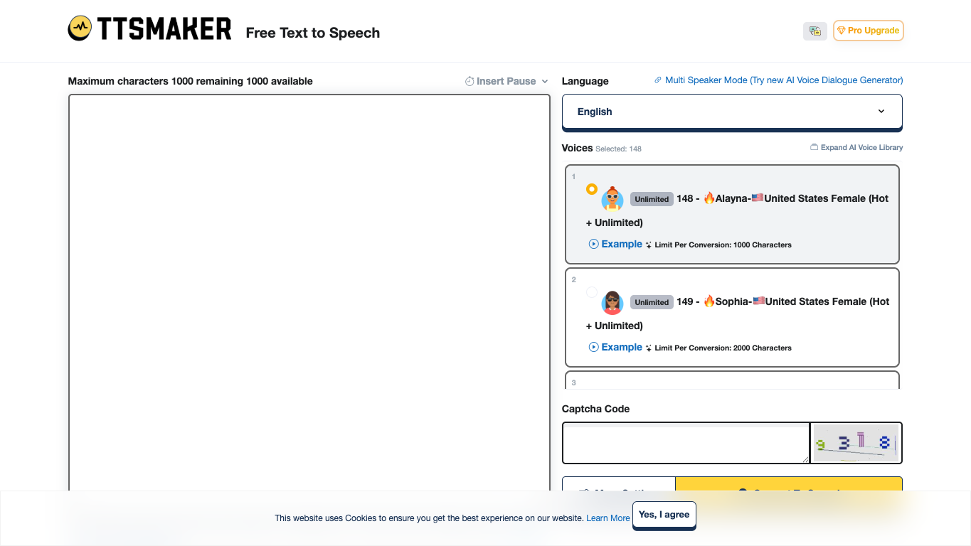 TTSMaker screenshot