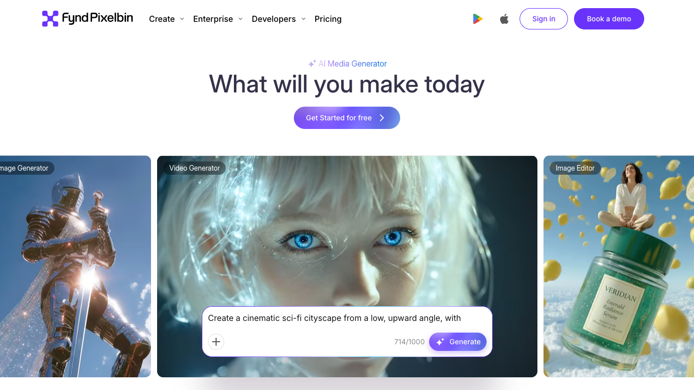 Upscale.media screenshot