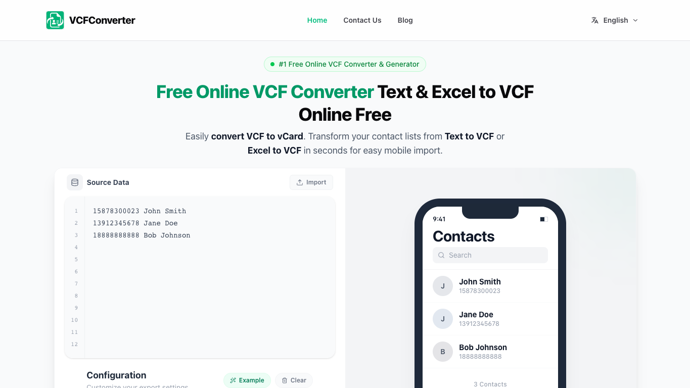 VCFConverter screenshot