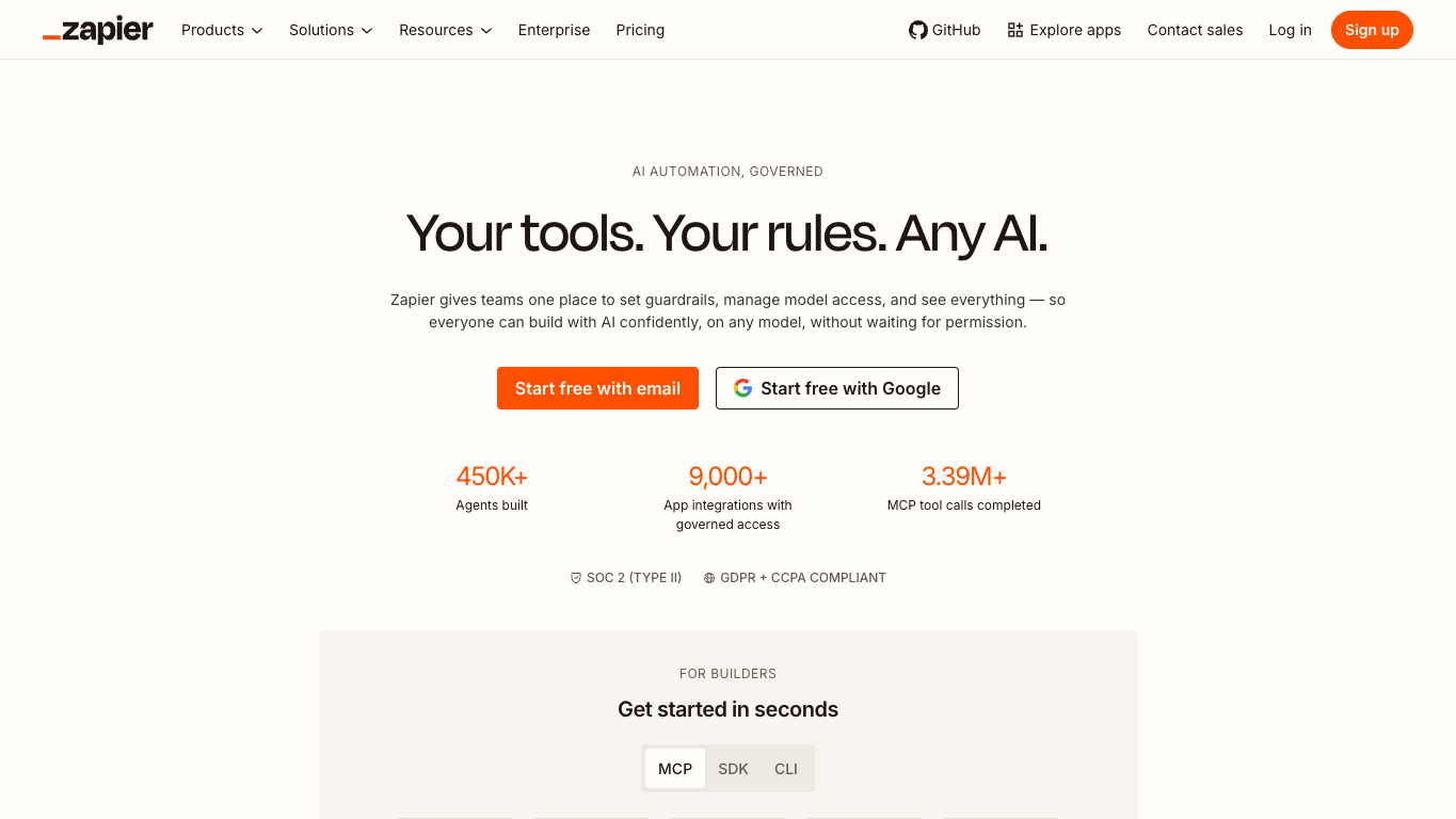Zapier screenshot